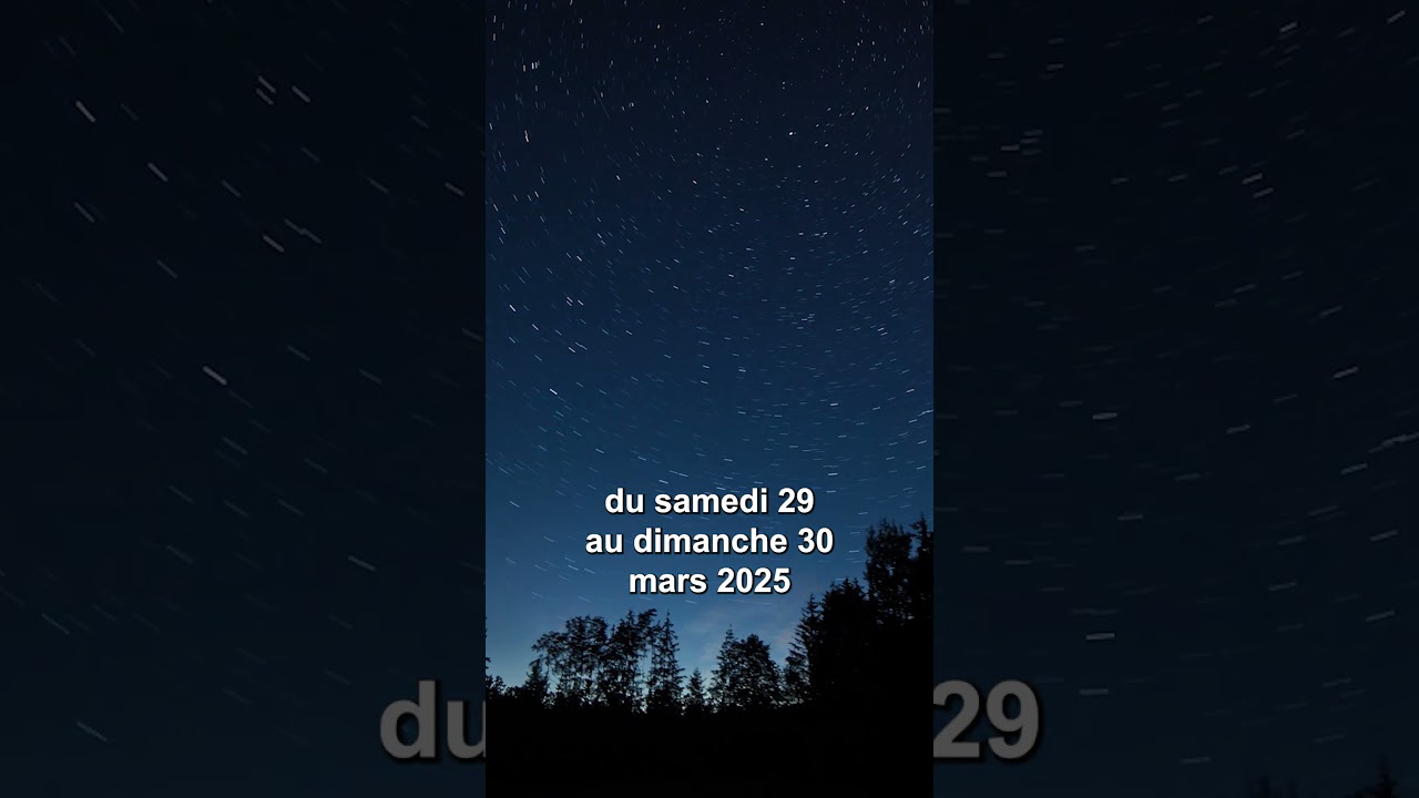 Changement d'heure : voici la date du passage à l'heure d'été