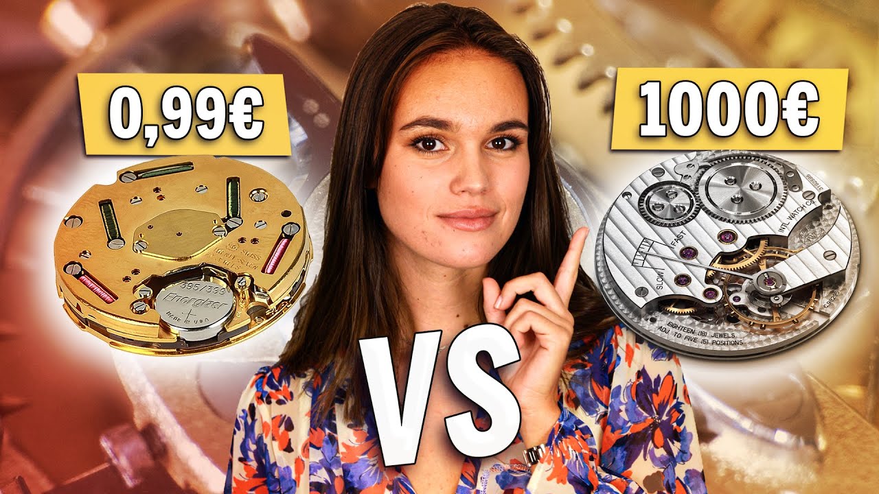 Quels sont les DIFFÉRENTS MOUVEMENTS de MONTRES ?