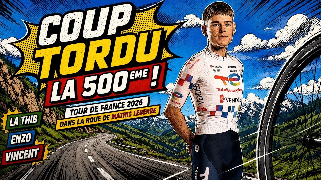 COUP TORDU 500 : TOUR DE FRANCE 2026 DANS LA ROUE DE MATHIS LEBERRE !