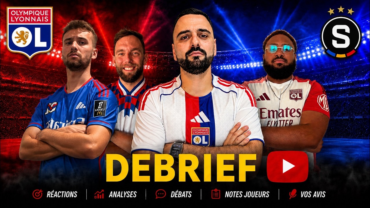 🔴🔵 OL - SPARTA PRAGUE : LE DÉBRIEF À CHAUD DU MATCH !