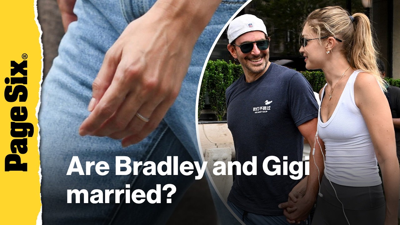 Bradley Cooper and Gigi Hadid spark marriage rumors after stepping out with rings