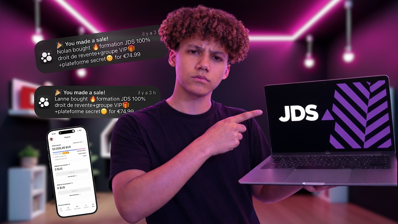 J'AI GÉNÉRER 50K À 15ANS (je t'expliquerais comment faire)