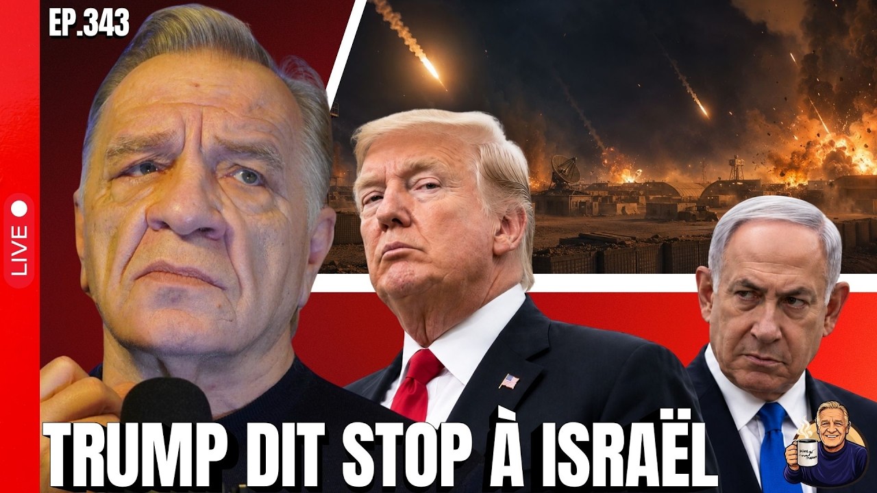 TRUMP défie NETANYAHOU… une heure plus tard, l’IRAN frappe