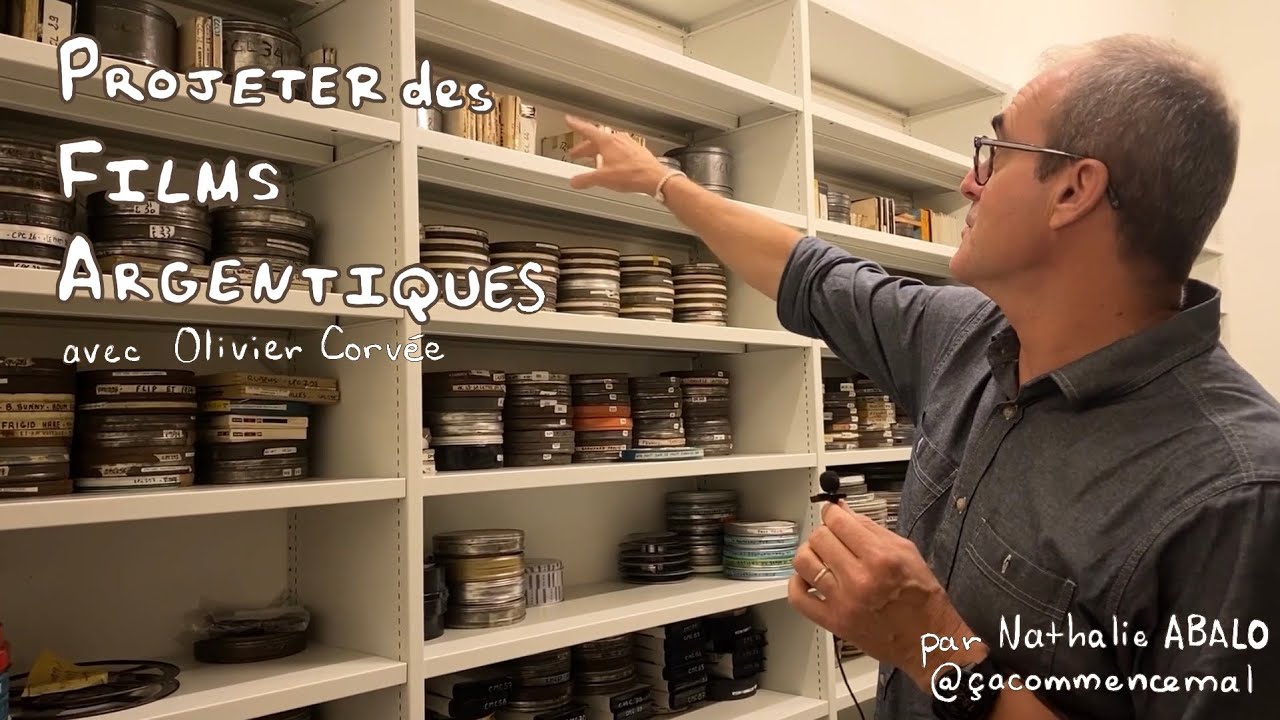 Projeter des films argentiques avec Olivier Corvée - @Cacommencemal
