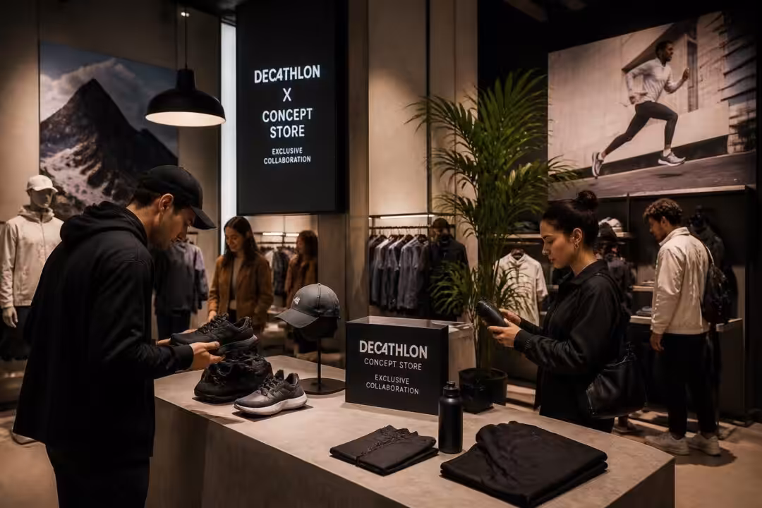 découvrez la collaboration exclusive entre decathlon et un concept-store innovant : un partenariat unique qui révolutionne le marché et rend ces produits incontournables. explications et secrets du succès.