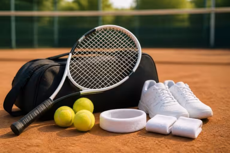 découvrez l'équipement de tennis essentiel pour débutants et apprenez ce qu'il faut vraiment acheter pour bien commencer votre pratique.