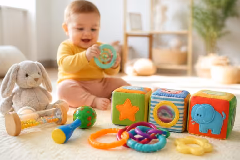 découvrez notre guide de sélection des jouets adaptés aux bébés de 6 mois pour stimuler leur développement et leur éveil en toute sécurité.