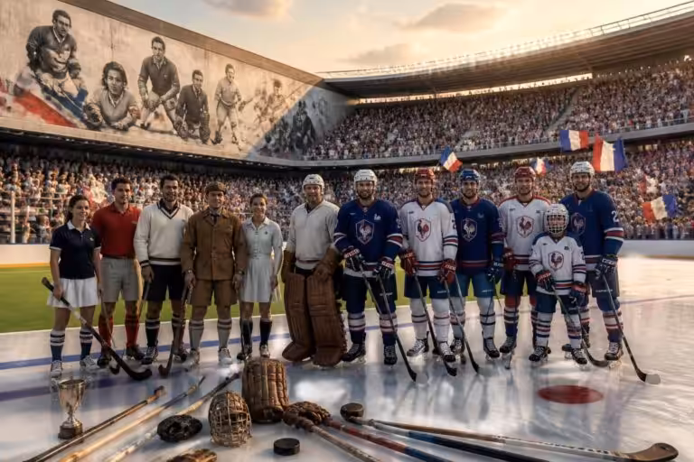 découvrez l'histoire passionnante des 100 ans de la fédération française de hockey à travers un récit riche en événements et moments clés.