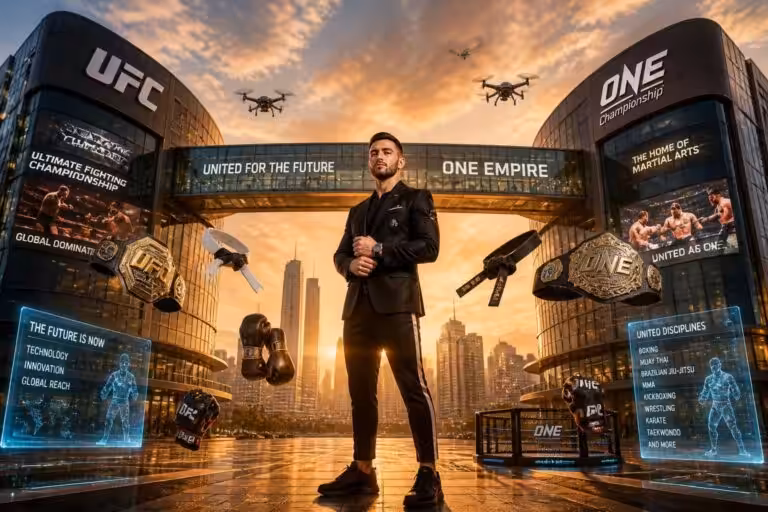 découvrez la fusion révolutionnaire de deux sociétés dans le monde des sports de combat, portée par le célèbre youtubeur jake p, annonçant l'émergence d'un nouvel empire dans ce domaine.